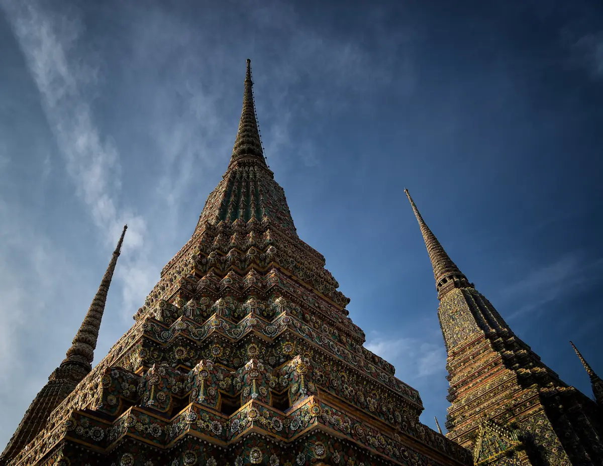 A spire at Wat Pho